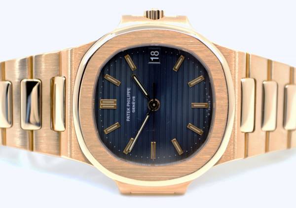 early NAUTILUS 3800 | Yellowgold | blue green Dial | 1982 | Patek Service